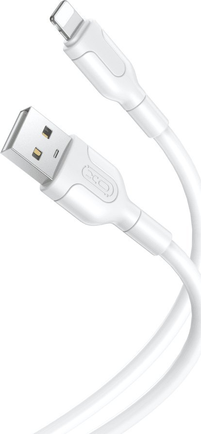 Kabllo karikues XO NB212, USB Lightning, 2.1A, 1m, e bardhë