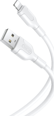 Kabllo karikues XO NB212, USB Lightning, 2.1A, 1m, e bardhë