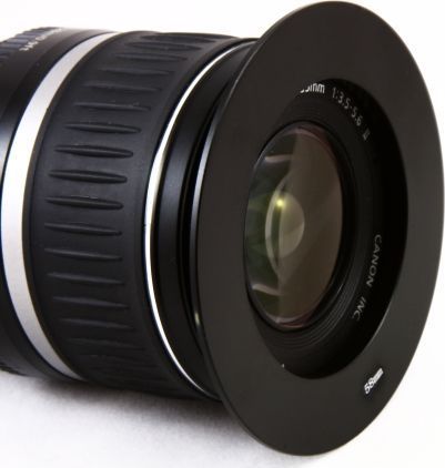 Set filtri fotografik Massa COKIN 2 in 1, adapter 49mm, mbajtëse filtri, i zi