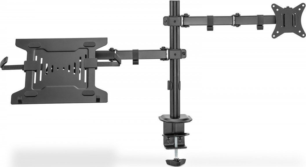 Kllapë tavoline për monitor dhe laptop Digitus DA-90436, 17"-32", metalike, e zezë mat