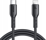 Kabllo karikimi Joyroom Flash-Charge Series SA26-CL3, USB-C në Lightning, 30W, 1m, i zi
