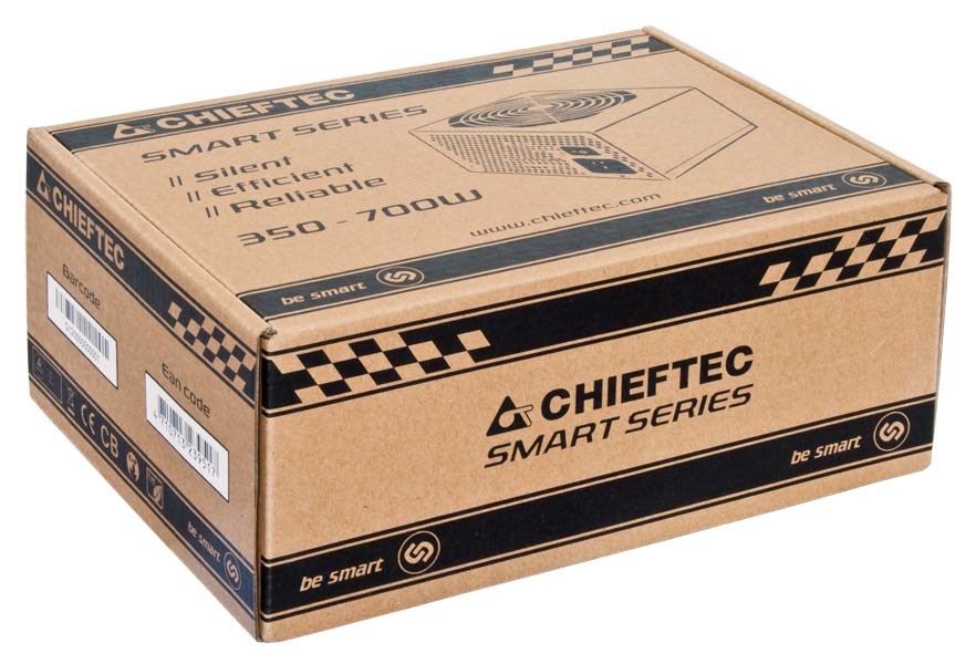 Burim energjie Chieftec Smart GPS-600A8, 20+4 pin ATX, 600 W