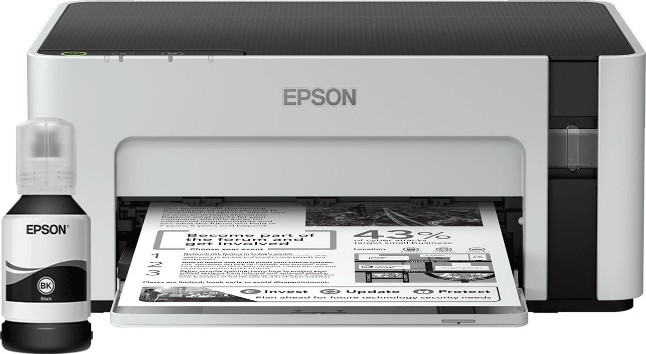 Printer inkjet Epson EcoTank M1120, monokrom, WiFi, i bardhë