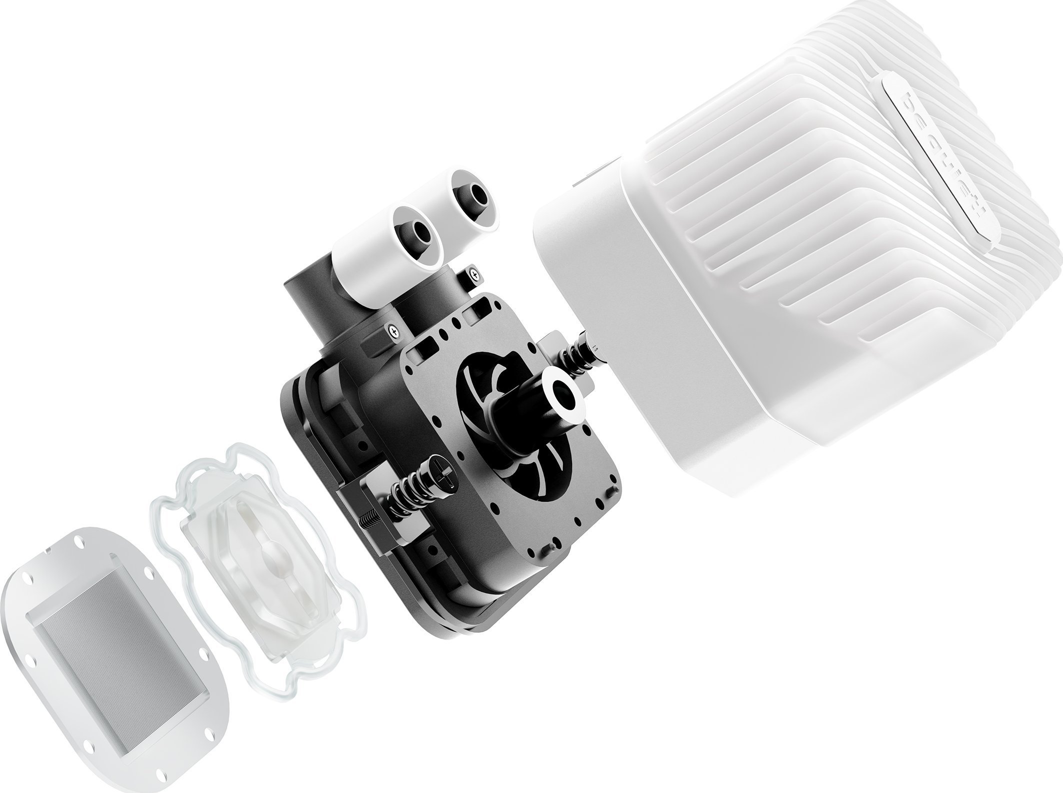 Ладилник за вода Be Quiet! Light Loop 240mm, All in One, ARGB, бел