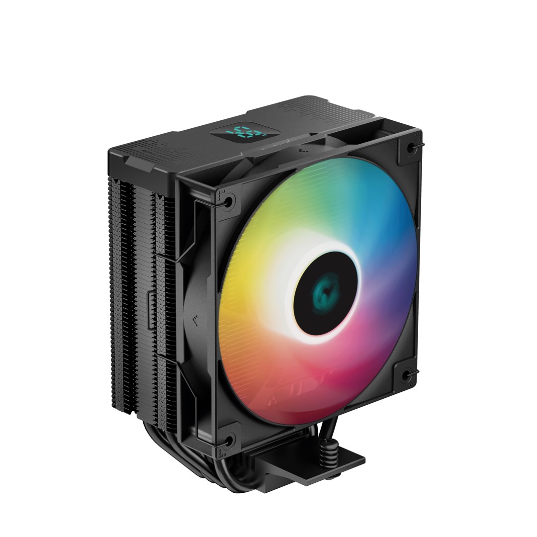 Ftohës për procesor DeepCool AG400 Digital BK ARGB, 12 cm