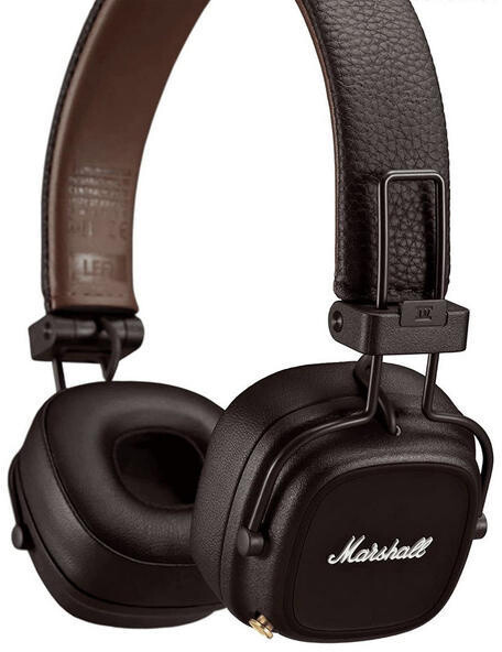 Kufje Marshall Major IV Bluetooth, të kafta