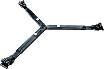 Spreader dyshemeje për tripod Manfrotto 165, profesional, i zi