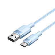 Kabllo USB Vention USB 2.0 A në USB C, 1m, 3A, blu