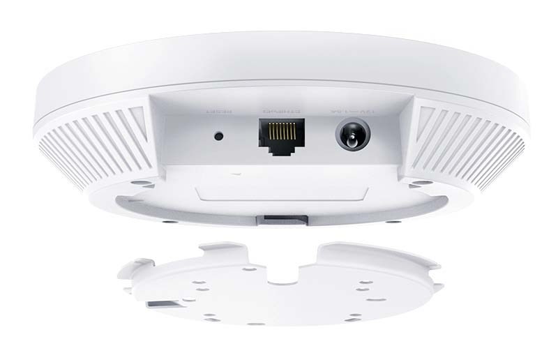 Akses pikë WiFi TP-Link Omada AX1800, WiFi 6, montim tavani, e bardhë