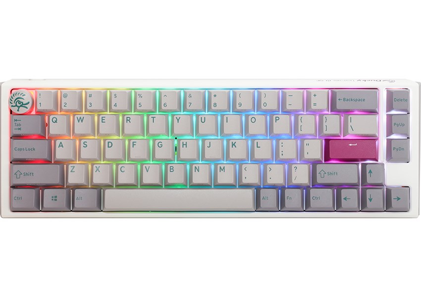Tastierë lojërash Ducky One 3 SF, Cherry MX Clear, QWERTZ, e hirtë