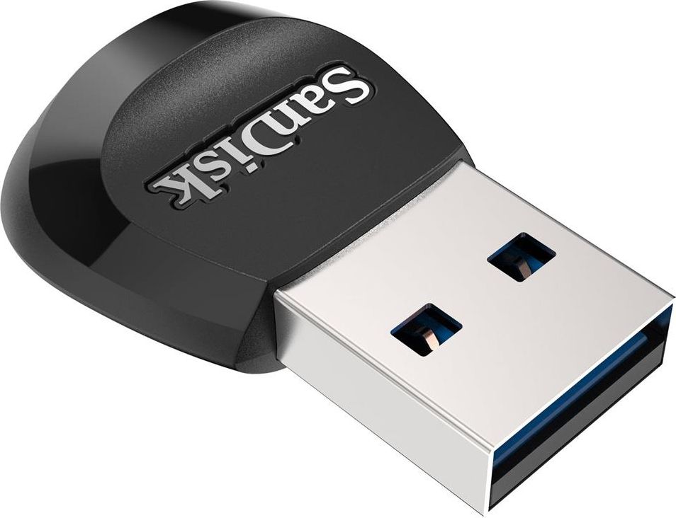 Lexues karte SanDisk MobileMate USB 3.0, për microSD, i zi