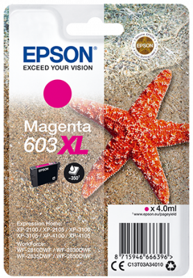 Ngjyrë Epson siglepack 603XL, vjollcë