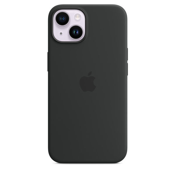 Apple iPhone 14 Silicone Case me MagSafe, Midnight