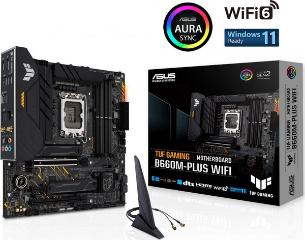 Pllakë amë ASUS TUF Gaming B660M-Plus WiFi, Intel B660, LGA 1700, Micro-ATX