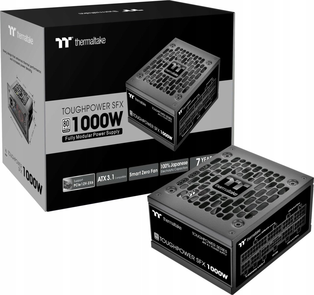 Burim energjie Thermaltake TT Toughpower Platinum SFX, 1000W