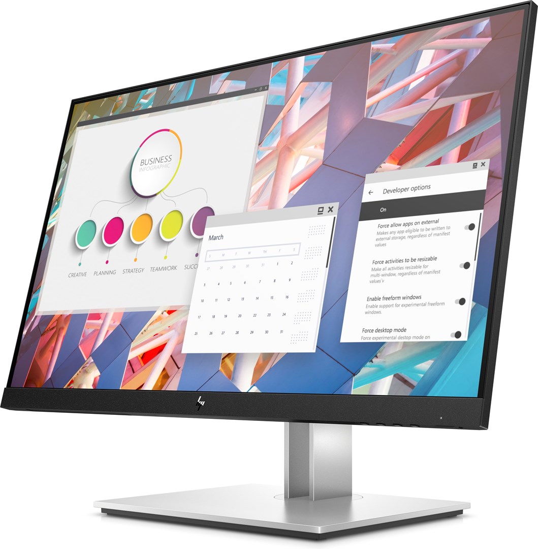 Monitor HP E-Series E24, 23.8", 1920 x 1080, Full HD, 60 Hz, i zi
