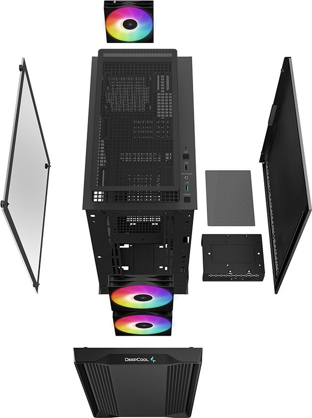 Kasë Deepcool CC360 ARGB, Midi Tower