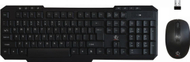 Set Tastierë dhe maus Rebeltec Vortex, i zi