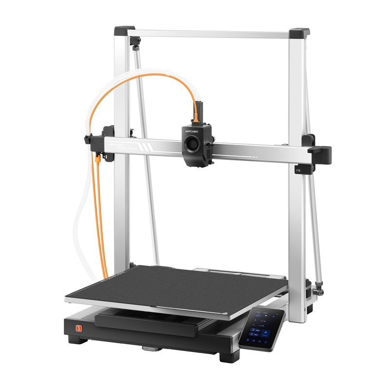 Printer 3D Anycubic Kobra 3 Max, 42x42x50 cm, 600 mm/s, gri