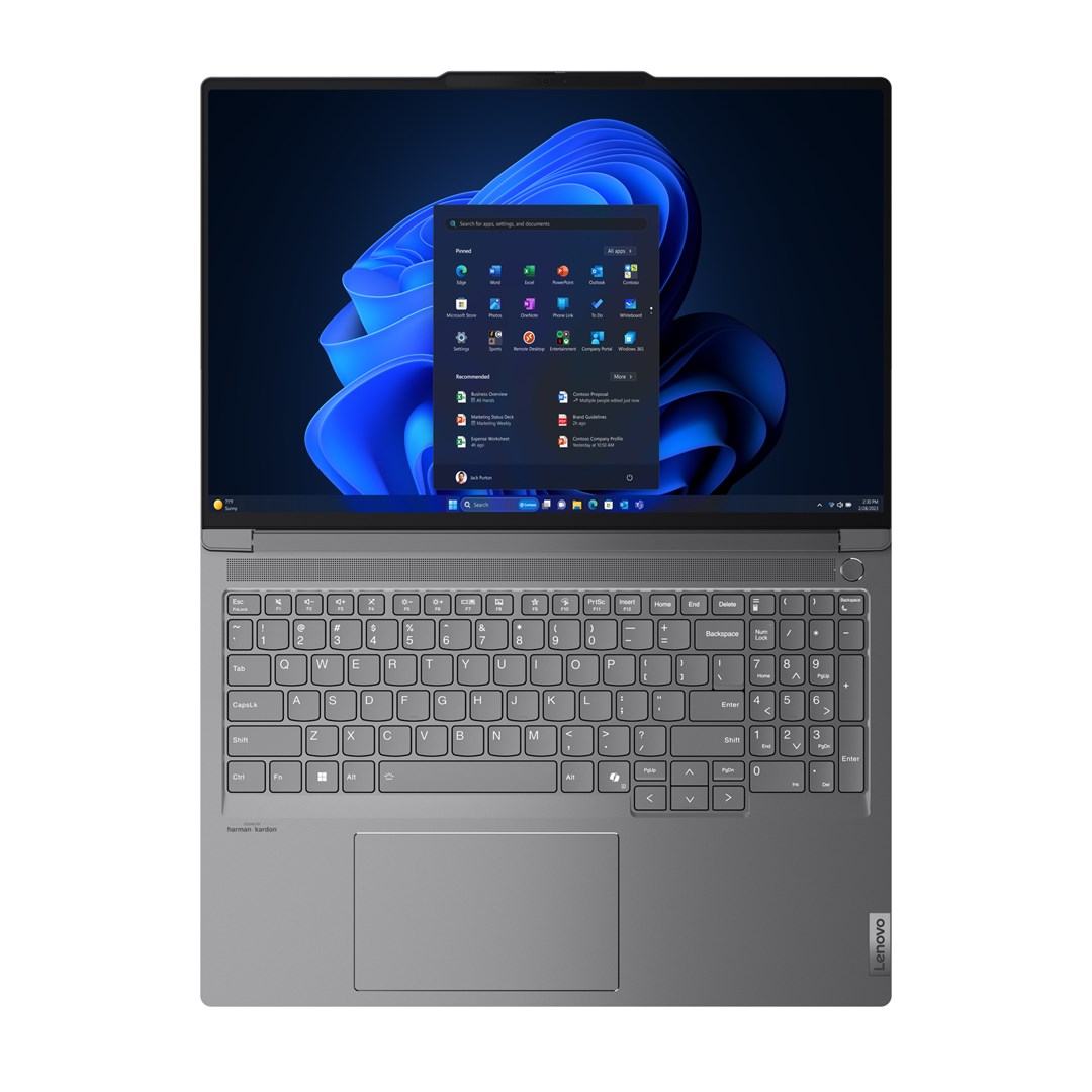 Laptop Lenovo ThinkBook 16p G5 IRX, 16\", Intel Core i5-14500HX, 16GB RAM, 512GB SSD, RTX 4050, сив