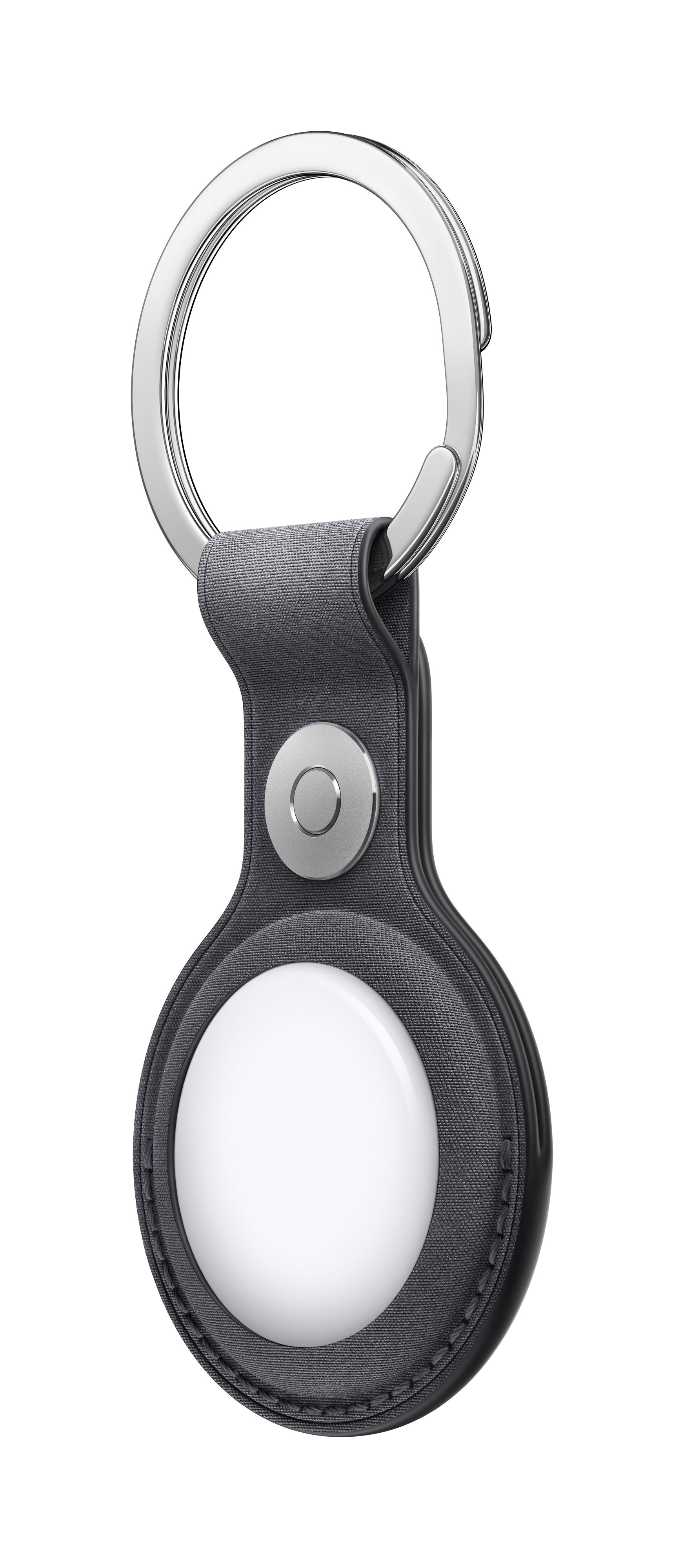 [OUTLET] Apple AirTag FineWoven Key Ring, Black				