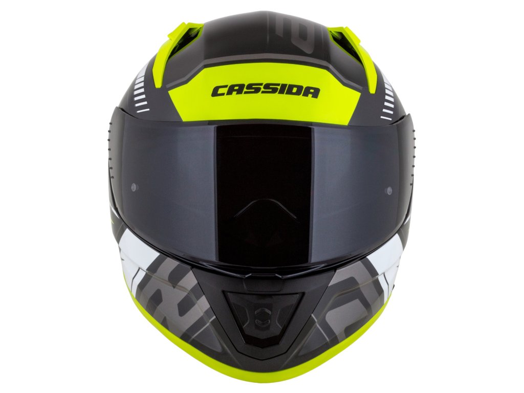 Helmetë moto Cassida Aero Drome, full face, polikarbonat, e zezë