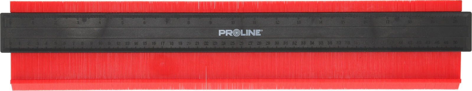 Matës profili Proline Shape Template 500 mm, bërthamë alumini, me magnet