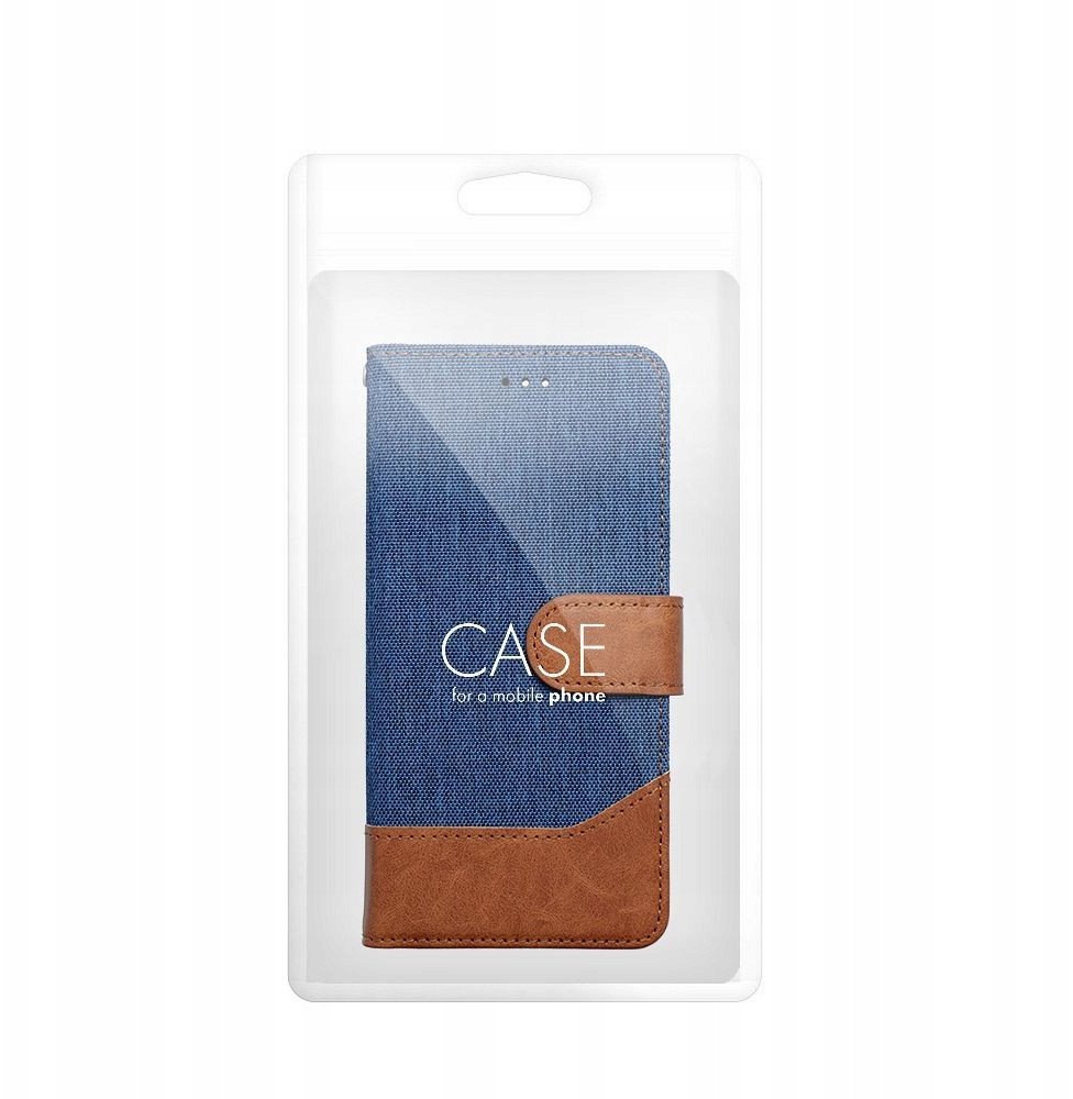 Mbulesë telefoni Jeans Book Case Xiaomi Redmi 14C, libër, blu