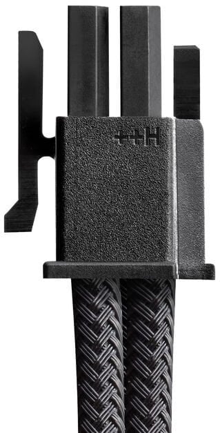Kabëll furnizimi CableMod Pro Universal 12VHPWR, 16 pin, kënd 90°, carbon