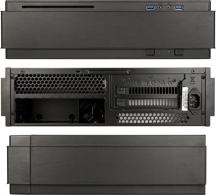 Kasë SilverStone Milo Media Center, HTPC