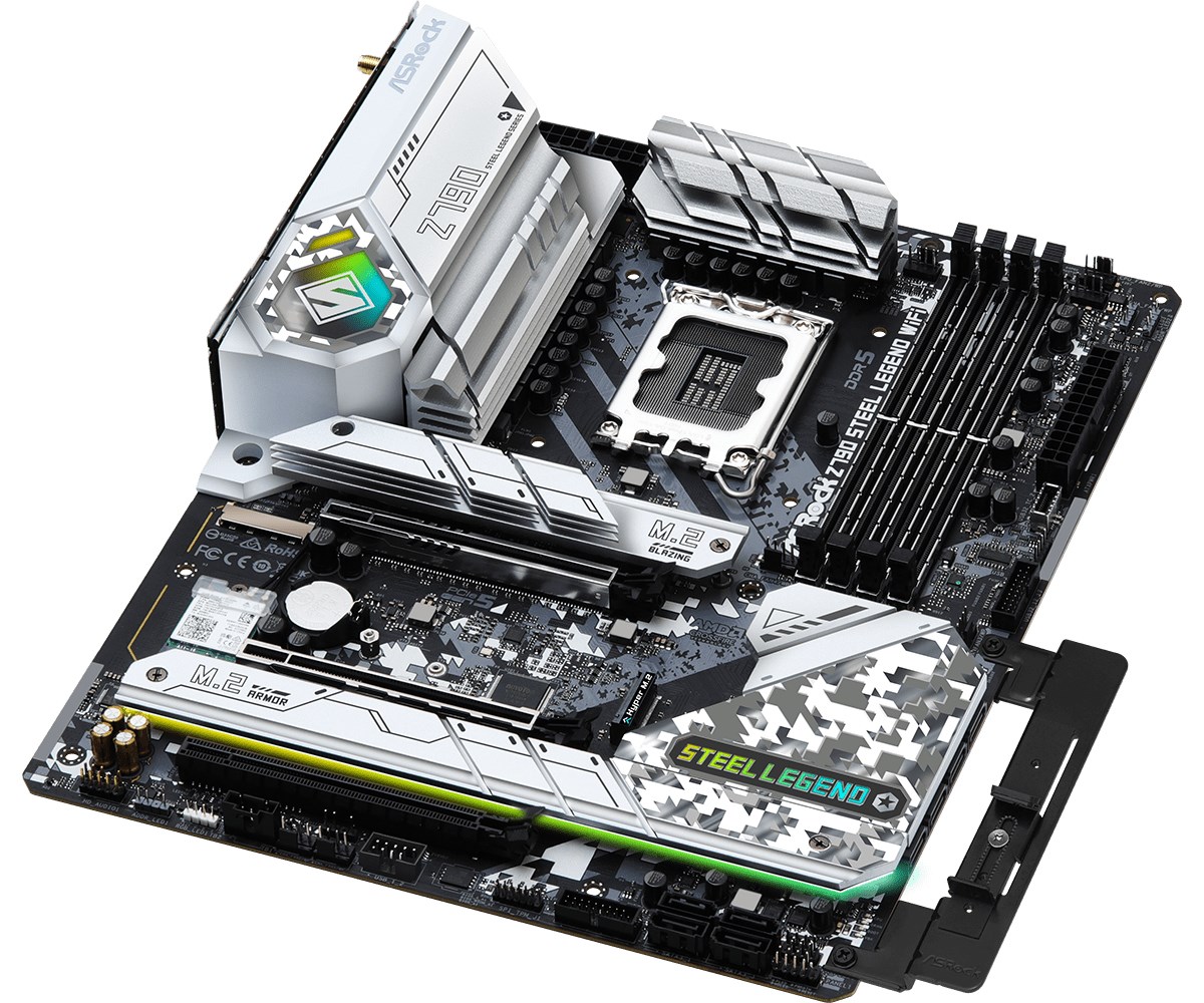 Pllakë amë Asrock Z790 Steel Legend WiFi Intel Z790 LGA 1700 ATX