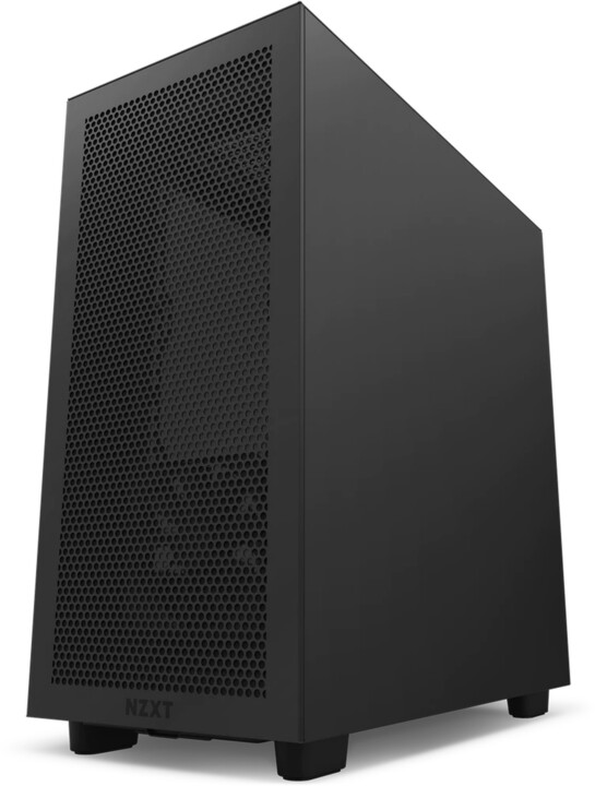 Kasë kompjuteri NZXT H7 Flow, USB-C, xham, e zezë