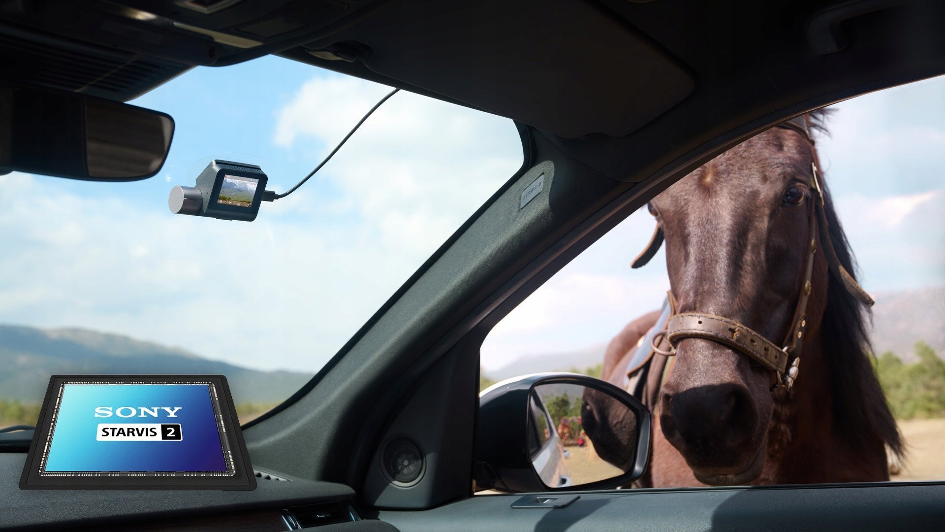 Kamerë makinë 70mai Dash Cam A510, 1944P HDR, GPS ADAS 4G, e zezë