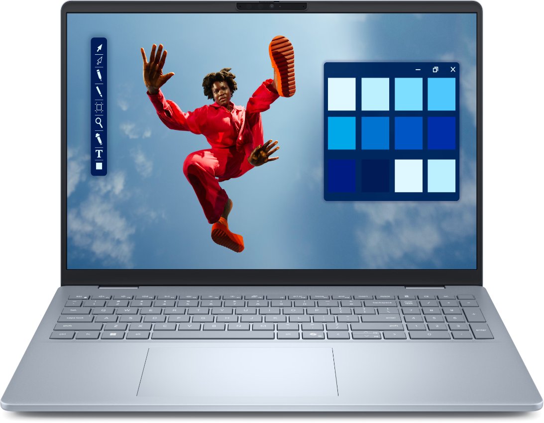 Laptop Dell Plus 16 DB16250, 16\" FHD+ Touch, Ultra 7, 32GB RAM, 1TB SSD, Ice Blue