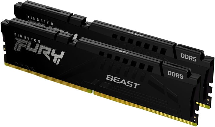 Module të memories Kingston Fury Beast 32GB (2x16GB) DDR5 4800 CL38