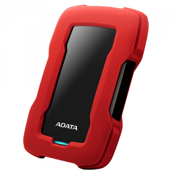 Hard disk i jashtëm ADATA HD330, 2TB, USB 3.1, zi kuqe