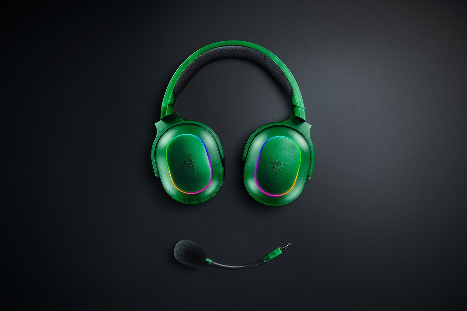 Kufje gaming Razer Barracuda X Chroma, wireless, Bluetooth, të gjelbërta