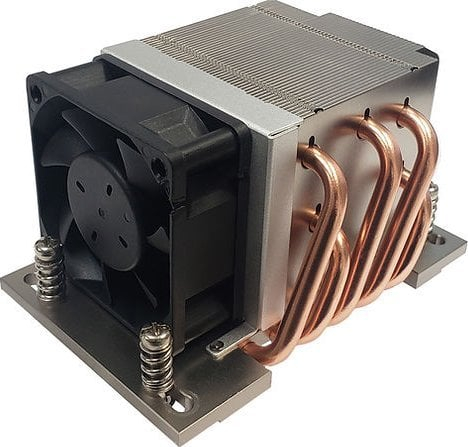 Ftohës CPU Inter-Tech Cooler A-54 2HE, aktiv, AMD Socket SP6, i zi