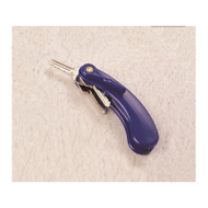 Mbajtëse çelësash Behrend, ergonomike 12 cm, për 3 çelësa, blu