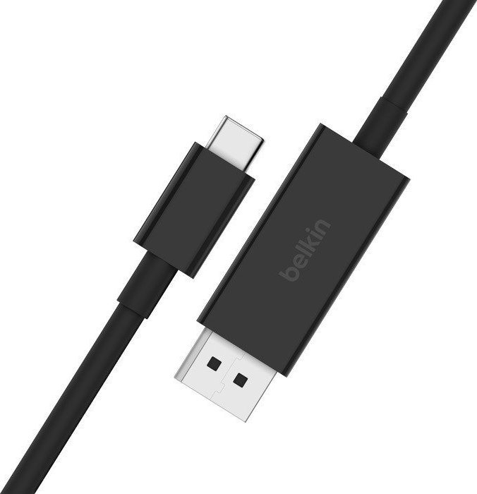 Kabllo Belkin USB C në DisplayPort AVC014bt2MBK, 2 m, e zezë