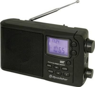 Radio portative Roadstar TRA-2340PSW, DAB/FM, USB, e zezë