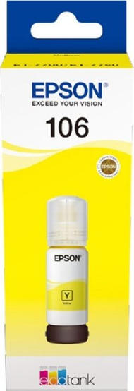 Ngjyrë për printer Epson ET106, e verdhë