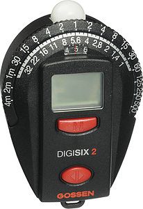 Ekspozimetër Gossen Digisix 2 H262A, digjital, ekran LCD, i zi