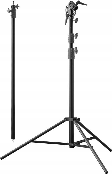 Tripi ndriçimi FalconEyes LSB-8 Boom Arm, alumini, profesional, i zi