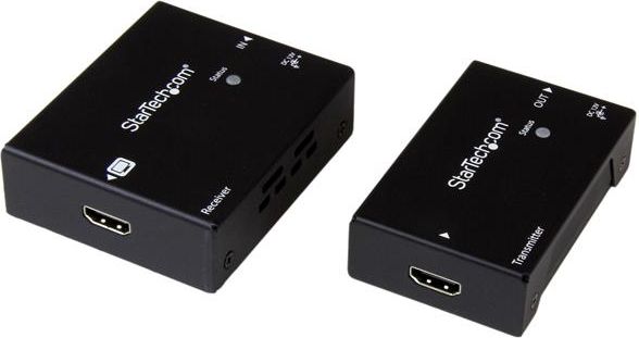 Sistem transmetimi sinjali HDMI AV StarTech mbi CAT 5e/CAT 6, ST121HDBTPW, i zi