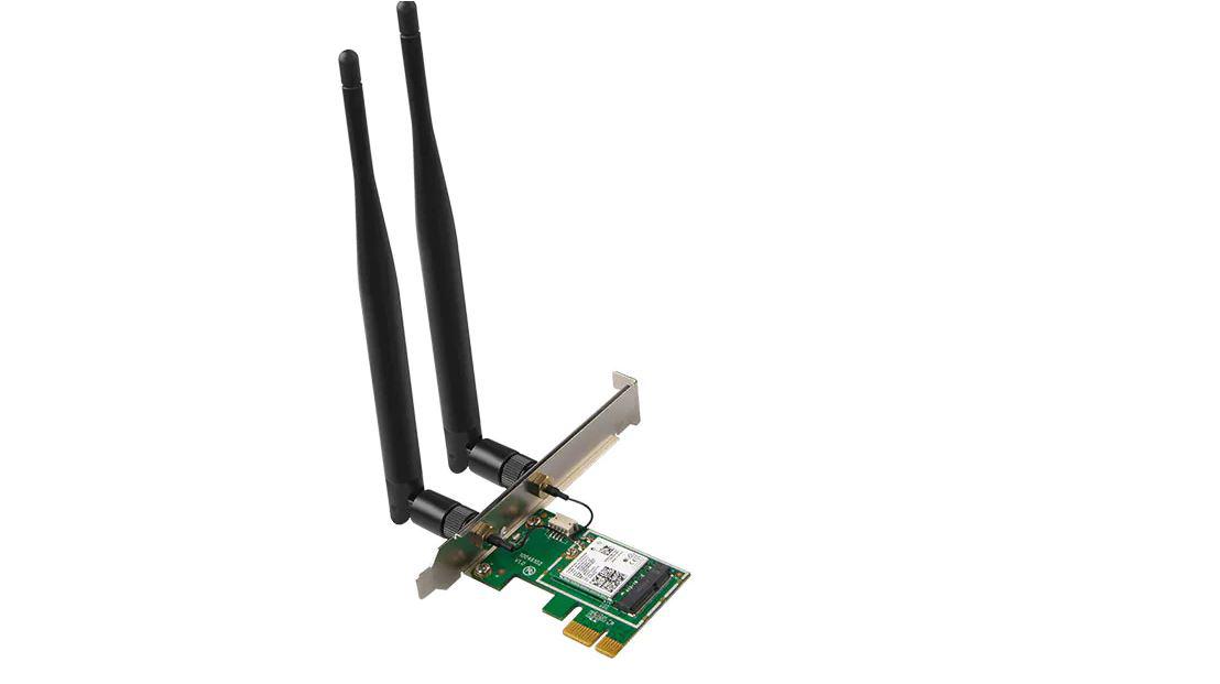 Kartelë rrjeti Tenda E30, Wi Fi 6 AX3000, Bluetooth 5.0, e zezë