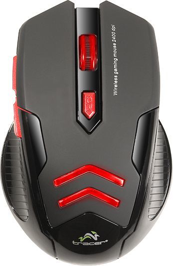 Maus Tracer Battle Heroes Airman RF Nano, wireless, i kuq (TRAMYS44241)