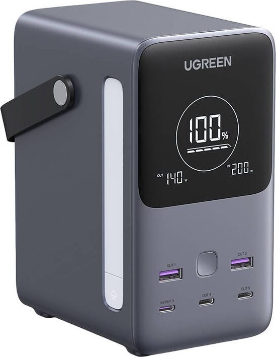 Karikues portativ UGREEN, 48000mAh, 300W, i zi