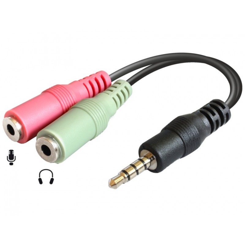 Kabllo adaptori HAMA Jack 0.1M
