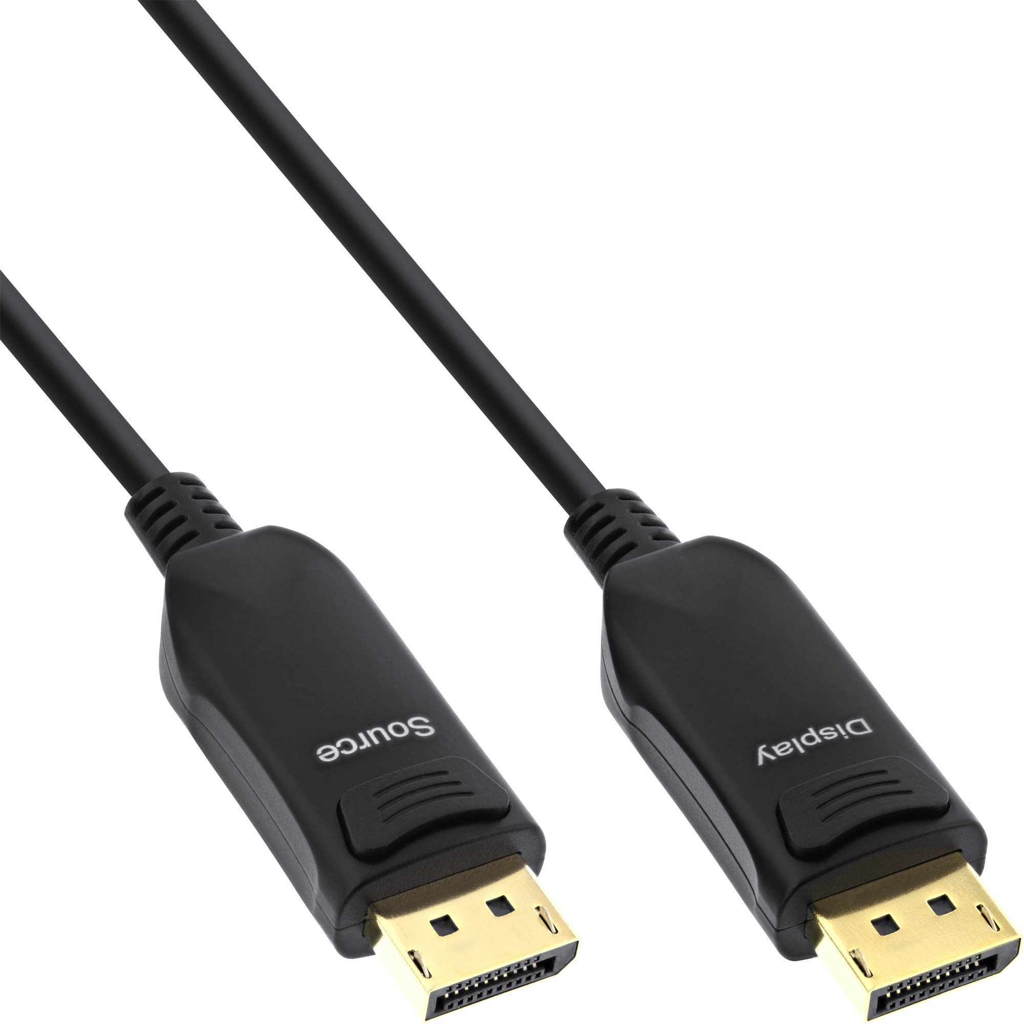 Kabllo DisplayPort InLine 1.4 AOC, 8K 4K, 15m, e zezë